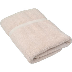 R & R TEXTILE MILLS INC X01180 R&R Textile - Spa & Comfort Bath Towel - 54" x 27" - Beige  - 12 Pack image.