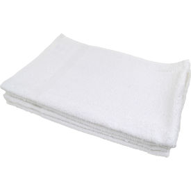 R & R TEXTILE MILLS INC X02300 R&R Textile - Hotel Basics Hand Towel - 27" x 16" - White - 12 Pack image.