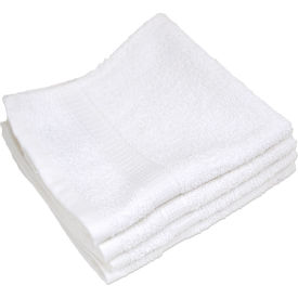 R & R TEXTILE MILLS INC X03120 R&R Textile - Spa & Comfort Wash Cloth - 13" x 13" - White - 12 Pack image.