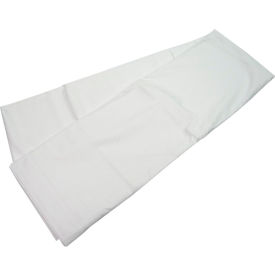 R & R TEXTILE MILLS INC X31010 R&R Textile - Hotel Basics Twin Size Bed Sheets, 115" x 66", White - 12 Pack image.