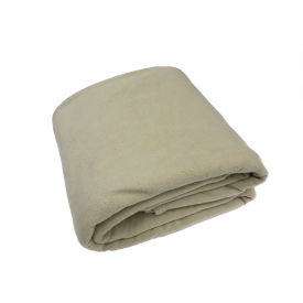 R & R TEXTILE MILLS INC X52000 R&R Textile - Hotel Basics Fleece Blankets - Twin Size - Beige - 4 Pack image.
