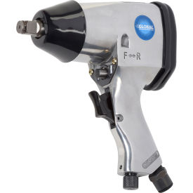 Global Industrial B2383976 Global Industrial™ Air Impact Wrench, 1/2" Drive Size, 260 Max Torque image.