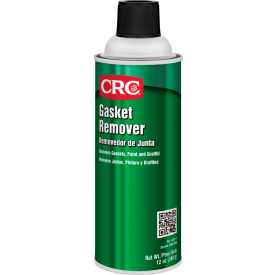 CRC INDUSTRIES INC 3017 CRC Gasket Remover / Paint and Decal Remover, 12 Wt Oz, Aerosol, Organic Solvents, Light Grey image.