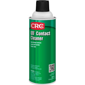 CRC INDUSTRIES INC 3130 CRC QD® Contact Cleaner, 11 Wt Oz, Aerosol, Petroleum Distillate, Colorless image.