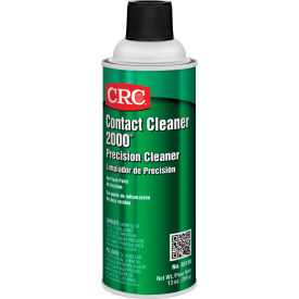 CRC INDUSTRIES INC 3150 CRC Contact Cleaner 2000® Precision Cleaner, 13 Wt Oz, Aerosol, HFC, Clear Colorless image.