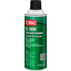 CRC INDUSTRIES INC 3155 CRC XT-2000™ Precision Cleaner, 12 Wt Oz, Aerosol, Cozol®, Clear Colorless image.