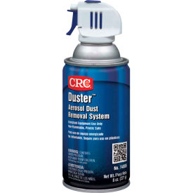 CRC INDUSTRIES INC 14085 CRC Duster™ Aerosol Dust Removal System, 8 Wt Oz, Bottle, HFC, Clear Liquefied image.