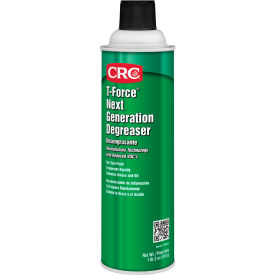 CRC INDUSTRIES INC 1750018 CRC T-Force® Next Generation Degreaser, 18 Wt Oz, Aerosol, HFC/DCE, Colorless image.