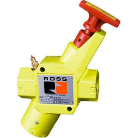 Ross Controls Y1523C3002 ROSS® Manual Pneumatic Lockout Valve With 3/4" Exhaust Y1523C3002, 3/8" NPT image.
