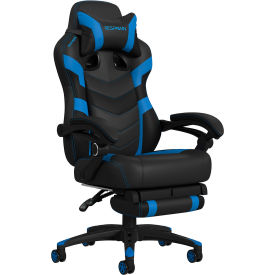 RESPAWN 110 Pro Gaming Chair Gaming Chair with Footrest Ergonomic Computer Desk Chair Blue 