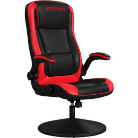 RESPAWN 800 Rocker Gaming Chair Floor High Back Recliner with Armrests Red 