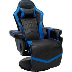 RESPAWN 900 Gaming Recliner Reclining Gaming Chair with Footrest Gaming Chair Recliner Blue 