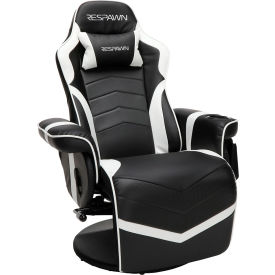 RESPAWN 900 Gaming Recliner Reclining Gaming Chair with Footrest Gaming Chair Recliner White 
