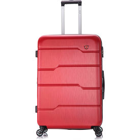 Rta Products Llc DKROD00L-RED DUKAP Rodez Lightweight Hardside Luggage Spinner 28" - Red image.
