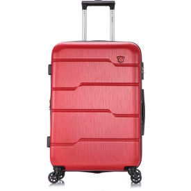 Rta Products Llc DKROD00M-RED DUKAP Rodez Lightweight Hardside Luggage Spinner 24" - Red image.