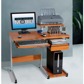 Techni Mobili Complete Computer Workstation Desk, 37-3/4