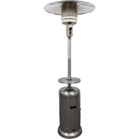Outdoor Patio Heater with Metal Table, 48000 BTU, Propane, Stainless Steel view 2