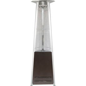 Compact Glass Tube Heater, 42000 BTU, Propane, Hammered Bronze view 2
