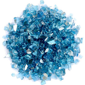 Reflective Fire Glass, 10 lb., Sky Blue view 2
