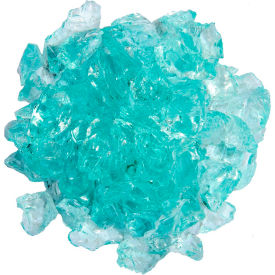 Recycled Fire Glass, 20 lb., Aqua view 2