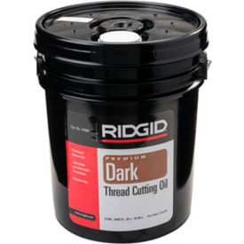 Ridge Tool Company 41600 RIDGID® Dark Thread Cutting Oil, 5 Gallon image.