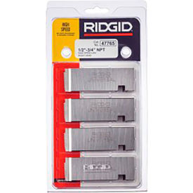 RIDGID® High Speed Pipe Dies For Universal Die Heads 1/2"" - 3/4"" Pipe Capacity