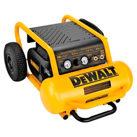 Dewalt D55146 DeWALT® D55146, Portable Electric Air Compressor, 1.6HP, 4.5 Gallon, Horizontal, 5 CFM image.
