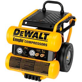 Dewalt D55154 DeWALT® D55154, Portable Electric Air Compressor, 1.1 HP, 4 Gallon, Horizontal, 4 CFM image.