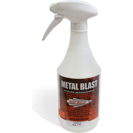 Rust Bullet LLC MB24SP Rust Bullet Metal Blast Metal Cleaner, Conditioner and Etcher 24 oz. Spray Can MB24SP image.