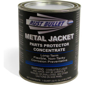 Rust Bullet LLC MJQ Rust Bullet Metal Jacket Coating Quart Can MJQ image.