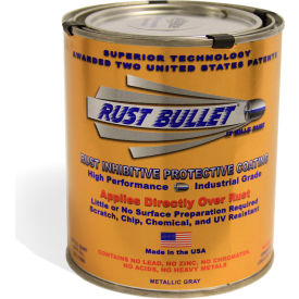 Rust Bullet LLC RB13 Rust Bullet Industrial Formula Rust Inhibitive Coating Quart Can RB13 image.