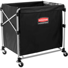Rubbermaid Commercial Products 1881750 Rubbermaid® 1881750 8 Bushel Capacity X-Cart Collapsible Bulk Truck image.