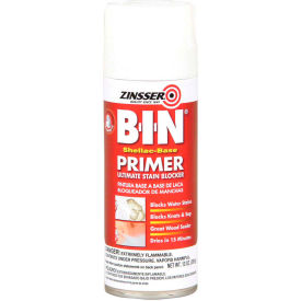 Rust-Oleum Corporation 1008 Zinsser® B-I-N® Shellac-Base Primer Spray, White 13 oz. Can - 1008 image.