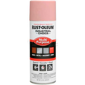 Industrial 1600 System Gen Purpose Enamel Aerosol, Dusty Pink, 12 oz. view 2