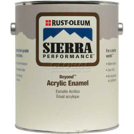 Rust-Oleum Corporation 208050 Rust-Oleum Sierra Performance Beyond 0 VOC Acrylic Enamel, Gloss White Pastel Base Gal Can - 208050 image.