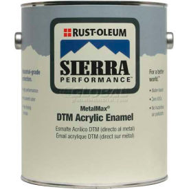 Rust-Oleum Corporation 210477 Rust-Oleum Sierra Perf. Metalmax 0 VOC DTM Acrylic Enamel, Semi-Gloss Safety Yellow Gal Can - 210477 image.