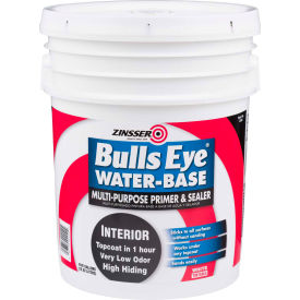 Rust-Oleum Corporation 2240*****##* Zinsser® Bulls Eye® Water-Base Primer & Sealer, White 5 Gallon Pail - 2240 image.