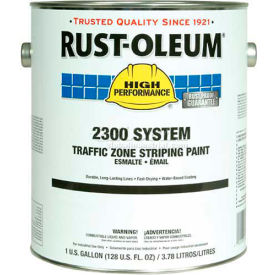 Rust-Oleum 2300 System <100 VOC Traffic Zone Striping Paint, Yellow, 5 Gal.