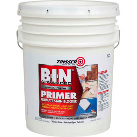Rust-Oleum Corporation 270978 Zinsser® B-I-N® Advanced Synthetic Shellac Primer, White 5 Gallon Pail - 270978 image.
