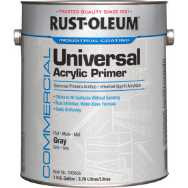 Rust-Oleum® Universal Acrylic Primer 1 Gallon Can Flat Gray