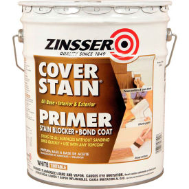 Rust-Oleum Corporation 3500 Zinsser® Cover-Stain® Oil-Base Primer, White 5 Gallon Pail - 3500 image.