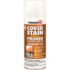 Rust-Oleum Corporation 3608 Zinsser® Cover-Stain® Oil-Base Primer Spray, White 13 oz. Can - 3608 image.