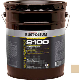 Rust-Oleum Corporation 9171300 Rust-Oleum 9100 System 340 VOC DTM Epoxy Mastic, Dunes Tan 5 Gallon Pail - 9171300 image.