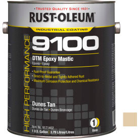 Rust-Oleum Corporation 9171402 Rust-Oleum 9100 System 340 VOC DTM Epoxy Mastic, Dunes Tan Gallon Can - 9171402 image.