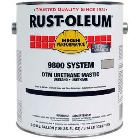 Rust-Oleum 9800 System 340 Voc Dtm Urethane Mastic Black 9879419