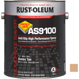 Rust-Oleum Corporation AS9171425 Rust-Oleum AS9100 System 250 VOC Anti-Slip High Perf Epoxy Floor Coat, Dunes Tan Gal Kit- AS9171425 image.