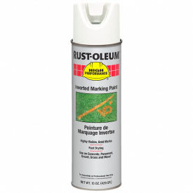 Rust-Oleum V2300 System Inverted Marking Paint Aerosol, White - V2392838V - Pkg Qty 6 Rust-Oleum V2300 System Inverted Marking Paint Aerosol, White - V2392838V - Pkg Qty 6