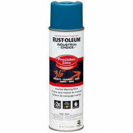 Rust-Oleum M1600 Solvent-Based -Line Inverted Marking Paint Aerosol, Caution Blue - 203022V - Pkg Qty 12 Rust-Oleum M1600 Solvent-Based -Line Inverted Marking Paint Aerosol, Caution Blue - 203022V - Pkg Qty 12