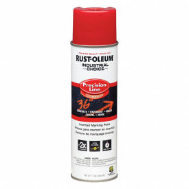 Rust-Oleum M1600 Solvent-Based Precision-Line Inverted Marking Paint Aerosol, Safety Red - 203029V - Pkg Qty 12 Rust-Oleum M1600 Solvent-Based Precision-Line Inverted Marking Paint Aerosol, Safety Red - 203029V - Pkg Qty 12