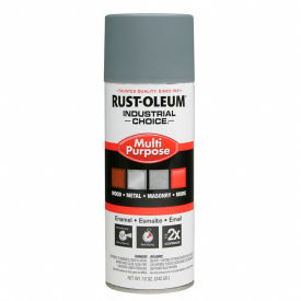 Rust-Oleum Corporation 1680830V Rust-Oleum Industrial Choice 1600 System Gen Purpose Enamel Aerosol, Gray Primer, 12 oz.- 1680830V image.